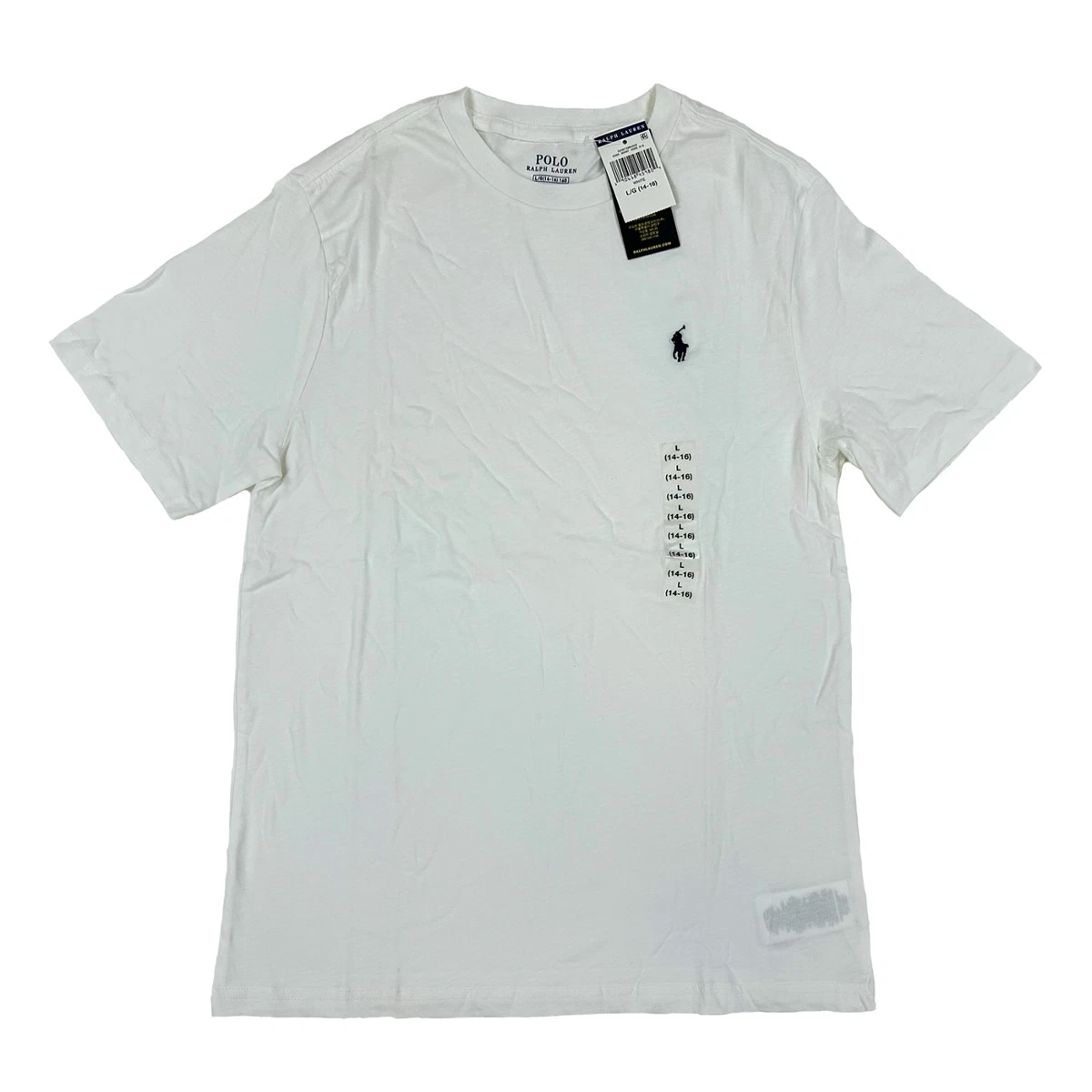 Polo Ralph Lauren Boys White 14-16 Size Tops, Shirts & T-Shirts
