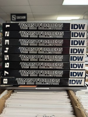 Transformers The IDW Collection HC Complete Set 1-8 Phase 1