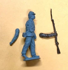 AMER.CIVIL WARS, INFANTRY WALKING  54MM METAL KIT