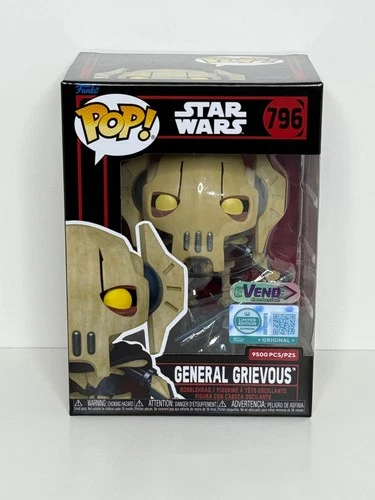 Funko Pop! 2025 eVend Star Wars General Grievous 796 /9500 w/ Protector