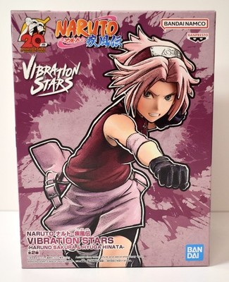 Banpresto Naruto Vibration Stars Haruno Sakura 20th Anniversary Figure NIB