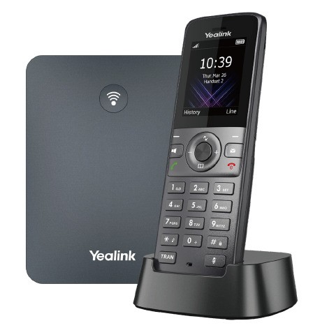 Yealink W74P DECT System Dunkelgrau 1,8"" LCD IP-Telefon mit Basisstation NEU - Bild 2