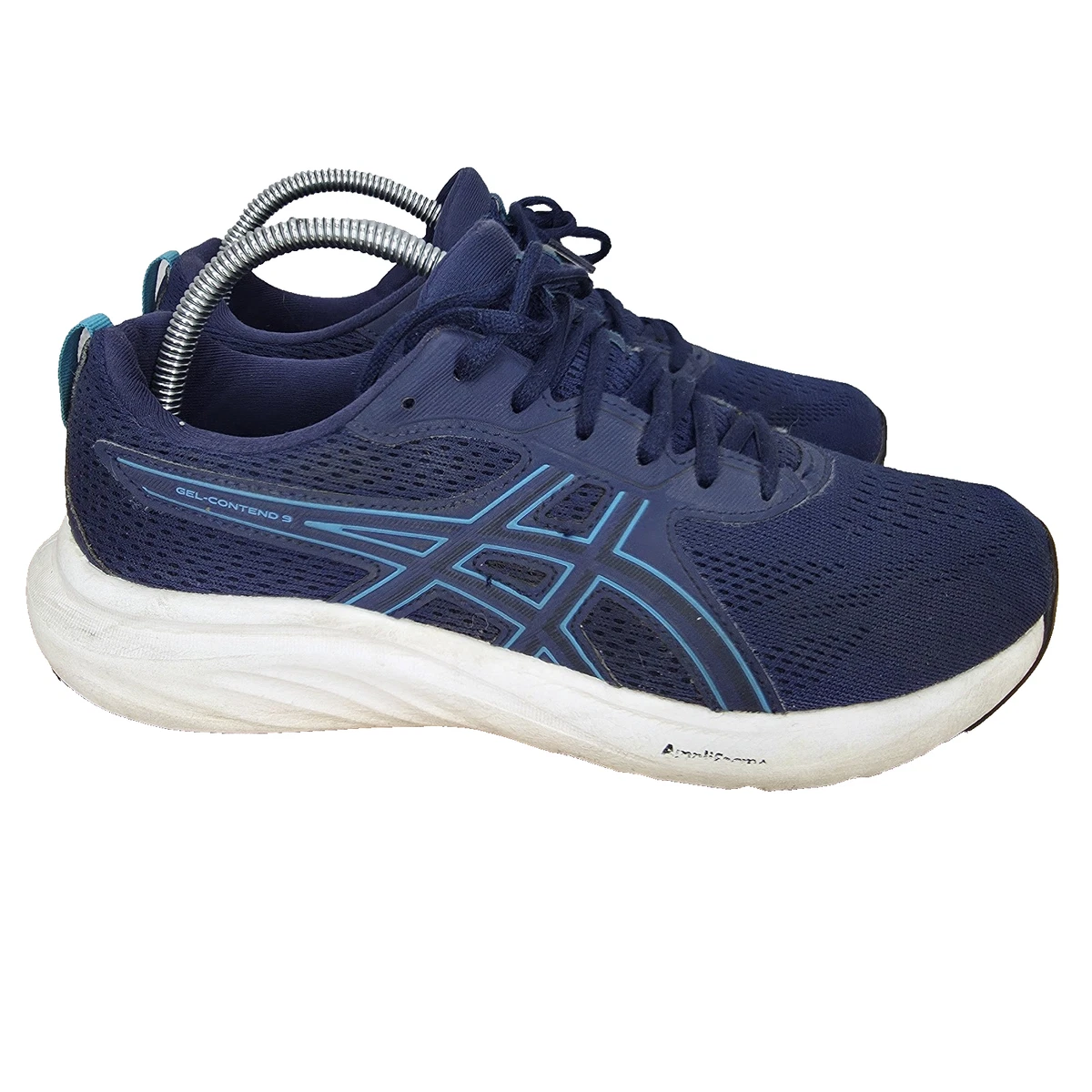 ASICS Gel-Contend 8 Mens 8.5 Extra Wide Electric Blue Lime Running Shoe 1011B493 GEL-CONTEND 8 EXTRA WIDE main image 4