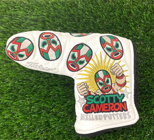 Scotty Cameron 2011 CINCO DE MAYO Milled Putters Blade Headcover Luchador USA