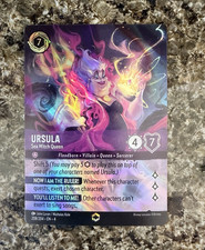 Disney Lorcana Ursula - Sea Witch Queen Enchanted 208/204 Holo EN 4/7