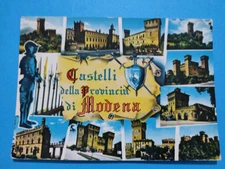 CASTELLI DELLA PROVINCIA DI MODENA - CARTOLINA A COLORI VIAGGIATA COLLEZIONE