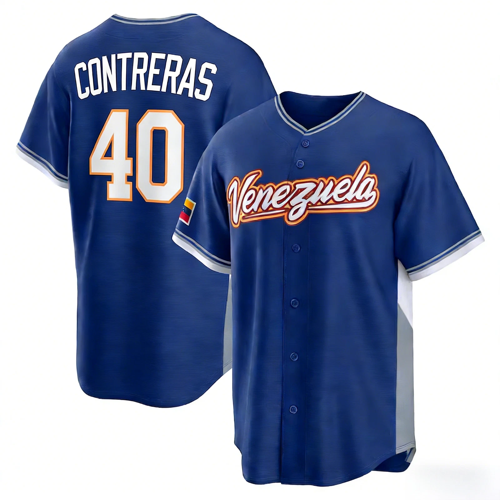 Venezuela Man's/Youth Baseball Royal 2026 World Baseball Classic  Jersey