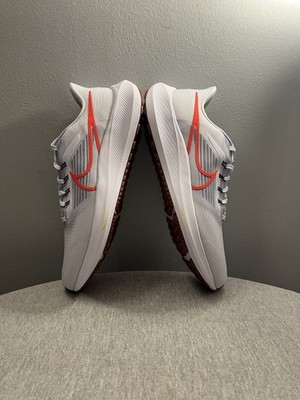 Nike Air Zoom Pegasus 39 Grey Bright Crimson Running Men display picture 1