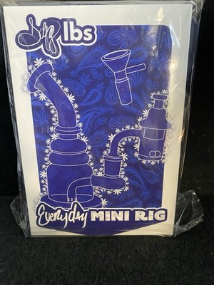 Snoop Dogg lbs Mini Rig Hand Crafted Borosilicate Glass S.W.E.D.