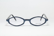 Small MATSUDA 14301 P/NV Original Vintage Eyeglasses Navy Blue Made in JAPAN
