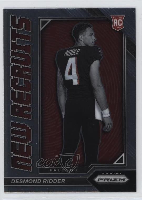 2022 Panini Prizm New Recruits Desmond Ridder #NR-2 Rookie RC 0xc1