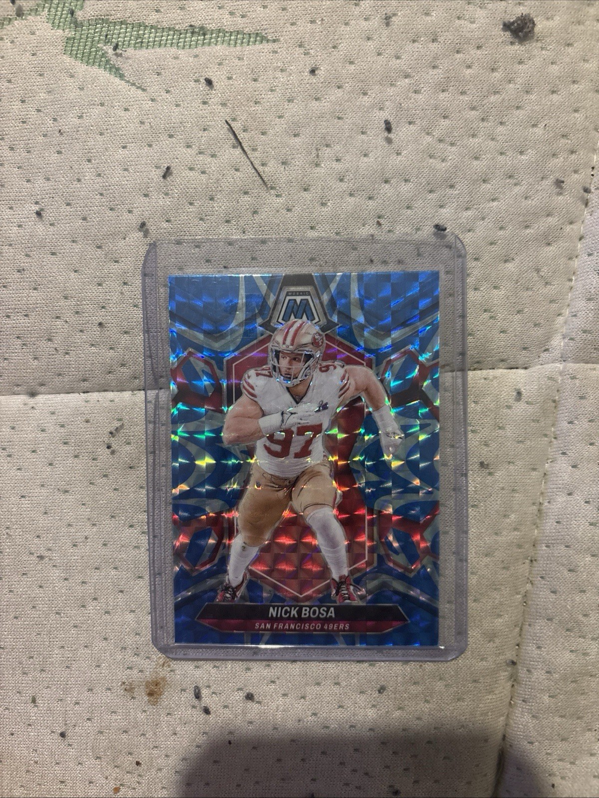 2024 Mosaic Football Nick Bosa Genesis #195 San Francisco 49ers SSP
