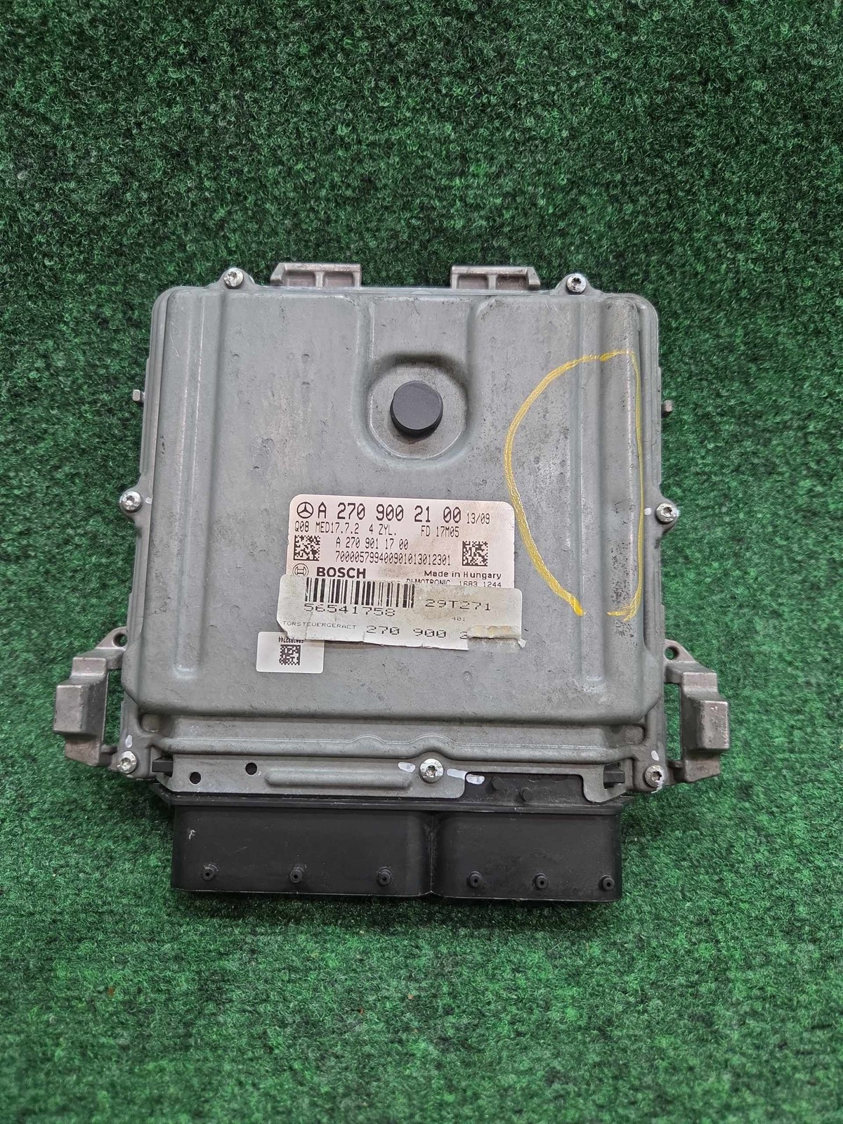 2014-2019 Mercedes Benz Cla 250 Engine Control Unit 89k Mls Oem A2709002100
