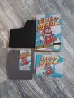 Super Mario Bros 2 (Nintendo NES) w/ Box & Manual (Ripped Box)