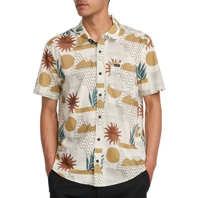 RVCA ANYTIME SHIRT NATURAL