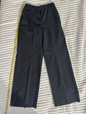 PRADA women’s Dress Pants dNA940 Black Size 36 100% Wool