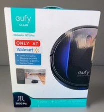 Eufy Clean RoboVac G32 Pro Walmart Exclusive Smart Navigation 2,000Pa Vacuum
