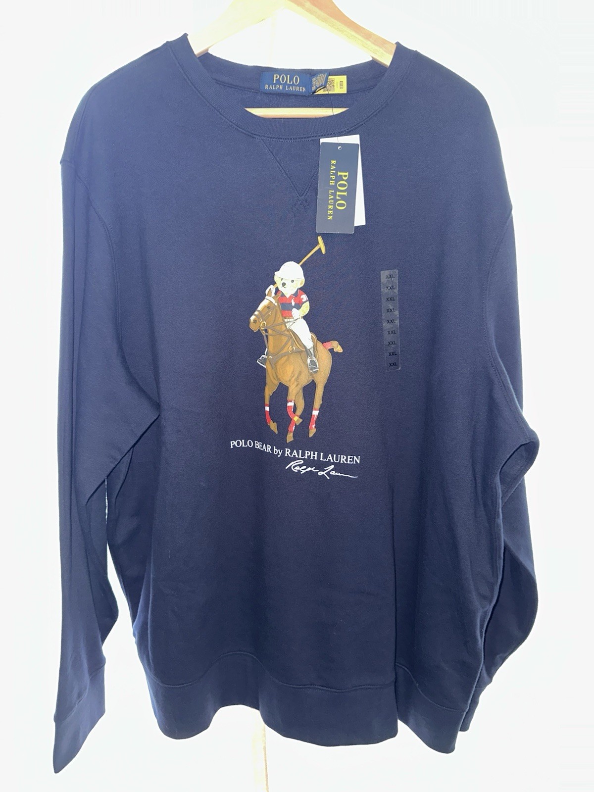 Polo Ralph Lauren Big Pony Felpa Girocollo Vintage Polo Orsacchiotto