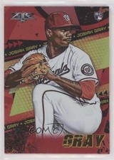 2022 Topps Fire Flame Josiah Gray #167 0r5k
