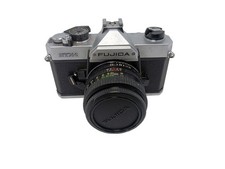 Fujica STX-1 35mm Film SLR Camera X-Fujinon 1:2.2 55mm Lens Vintage Classic