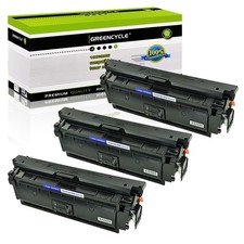 3PK High Yield CF360X BK Toner Fits for HP 508X LaserJet MFP M577Z M577f M577c