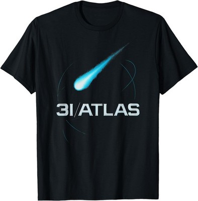3I/Atlas Interstellar Astronomer Comet UFO Alien Probe T-Shirt