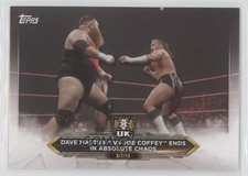 2020 Topps WWE NXT Dave Mastiff vs Joe Coffey Ends in Absolute Chaos #14 e6j