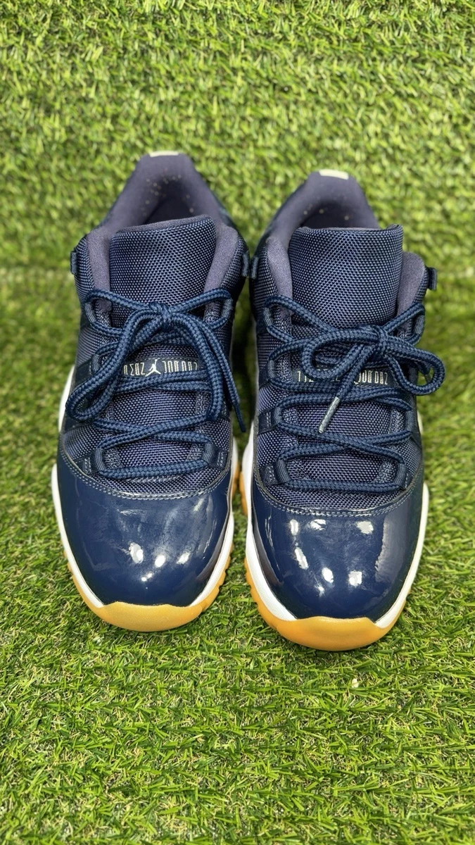 Jordan 11 Retro Low Navy Gum | eBay