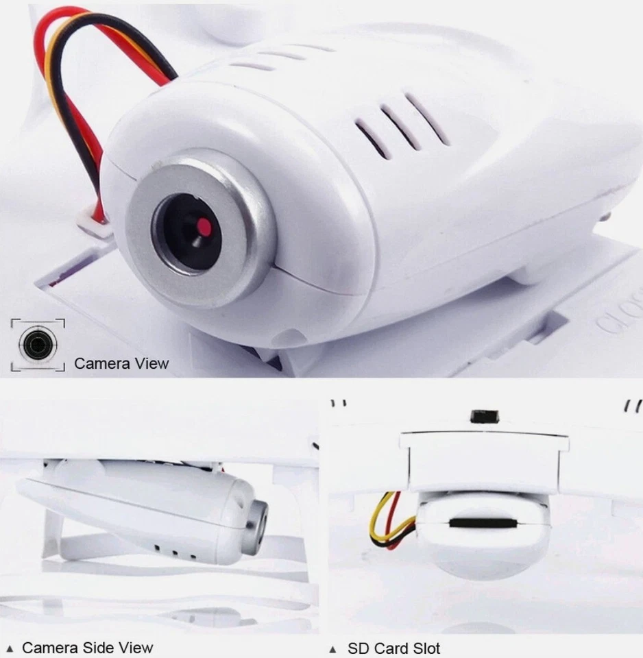 Cuadricóptero Syma X5C 2.4G 4 canales 6 ejes - HD Foto/Video Drone RC Control Remoto Foto 4 de 4