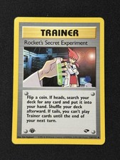 Rocket's Secret Experiment #120/132 - Pokémon TCG - Gym Challenge 1st Edition LP on eBay