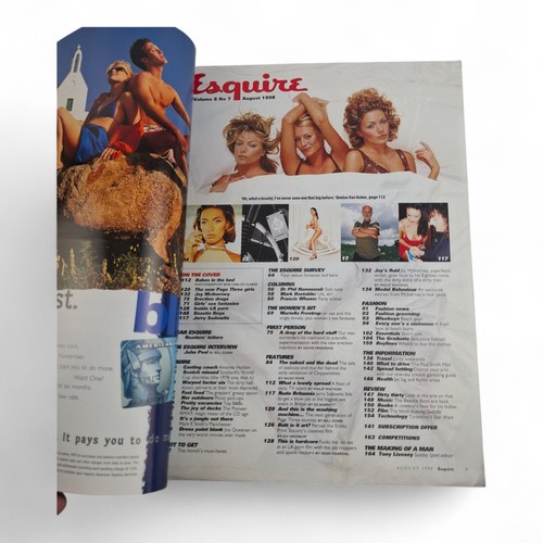 Esquire Magazine August 1998 Samantha Janus Denise Van Outen Natalie Walter - Picture 4 of 9