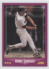 1988 Score Benito Santiago #25 0c4
