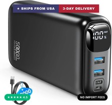 Portable Charger 50000mAh Power Bank - 22.5W Fast Charging External Battery Pack