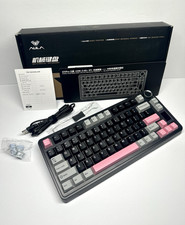 AULA S75 Pro Wireless Mechanical Keyboard RGB Screen Knob Hot Swap 75% Pre-lubed