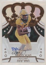 2020 Panini Chronicles Draft Picks Crown Royale Signatures Denzel Mims Auto 0jl3