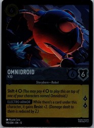 Omnidroid V.10 190/204 Wilds Unknown Cold Foil Rare