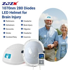 1070nm NIR Light Therapy Neurofeedback PBM Brain Helmet For Anxiety Alzheimer