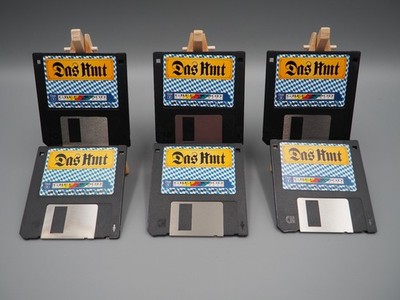Das Amt PC 6 Disketten 1995 Greenwood Entertainment Retro Rarität