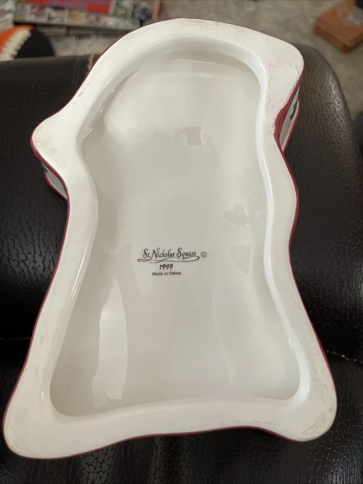 St Nicholas Square 1999 Walrus In Sweater Candy Dish - Image 2 of 2