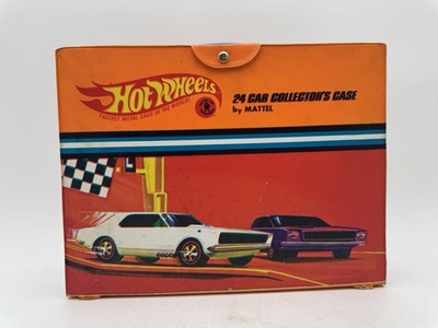 Hot Wheels Vintage Original 1967 Redline 24 Car Collector Case(READ FOR DETAILS)