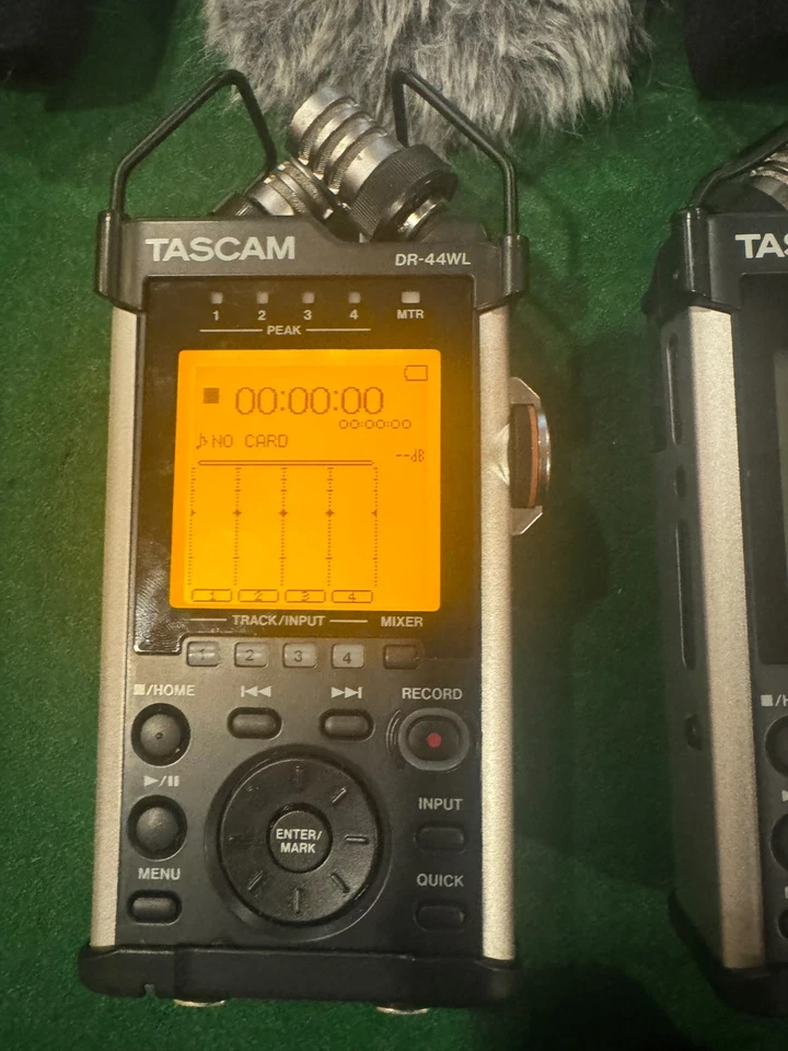 2 Tascam DR-44WL 4 Channel  Handheld Audio Recorders with WiFi & Accessories - Image 3 of 4