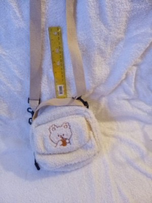 Hello Kitty Fleece Handbag Shoulder Bag 2Way Sanrio