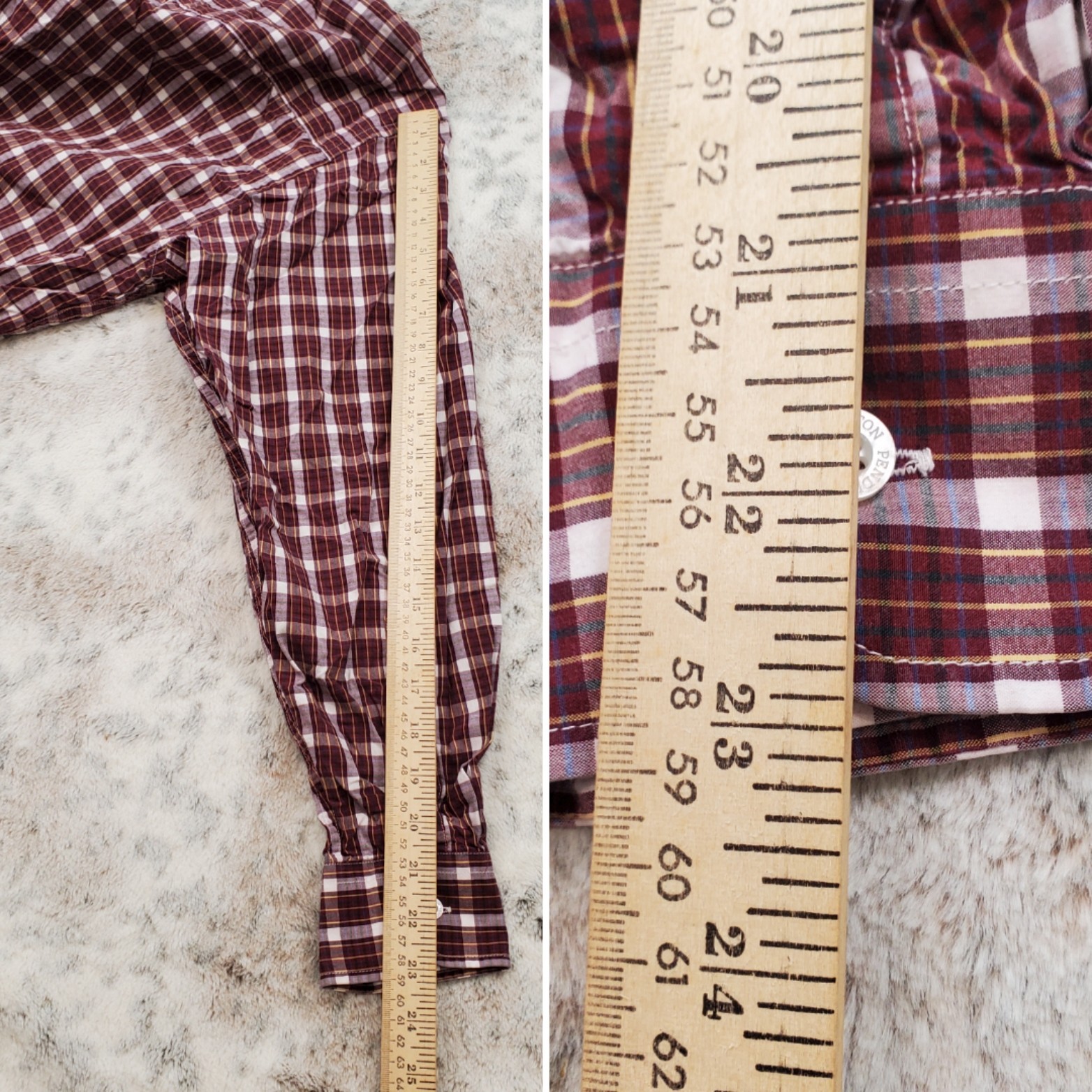 Pendleton Long Sleeve Button Down Boulevard Shirt… - image 9