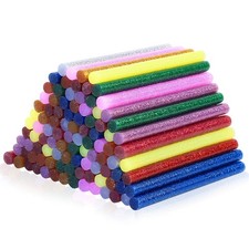 100 Pz Stick di Colla a Caldo Colorati 7mm Multicolori Colla a Caldo Ba