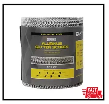 6 in. x 20 ft. K-Style Aluminum Gutter Guard Screen