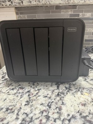 TerraMaster F4-424 Pro 4-Bay NAS No Drives HDMI USB 3.0 Ethernet Black