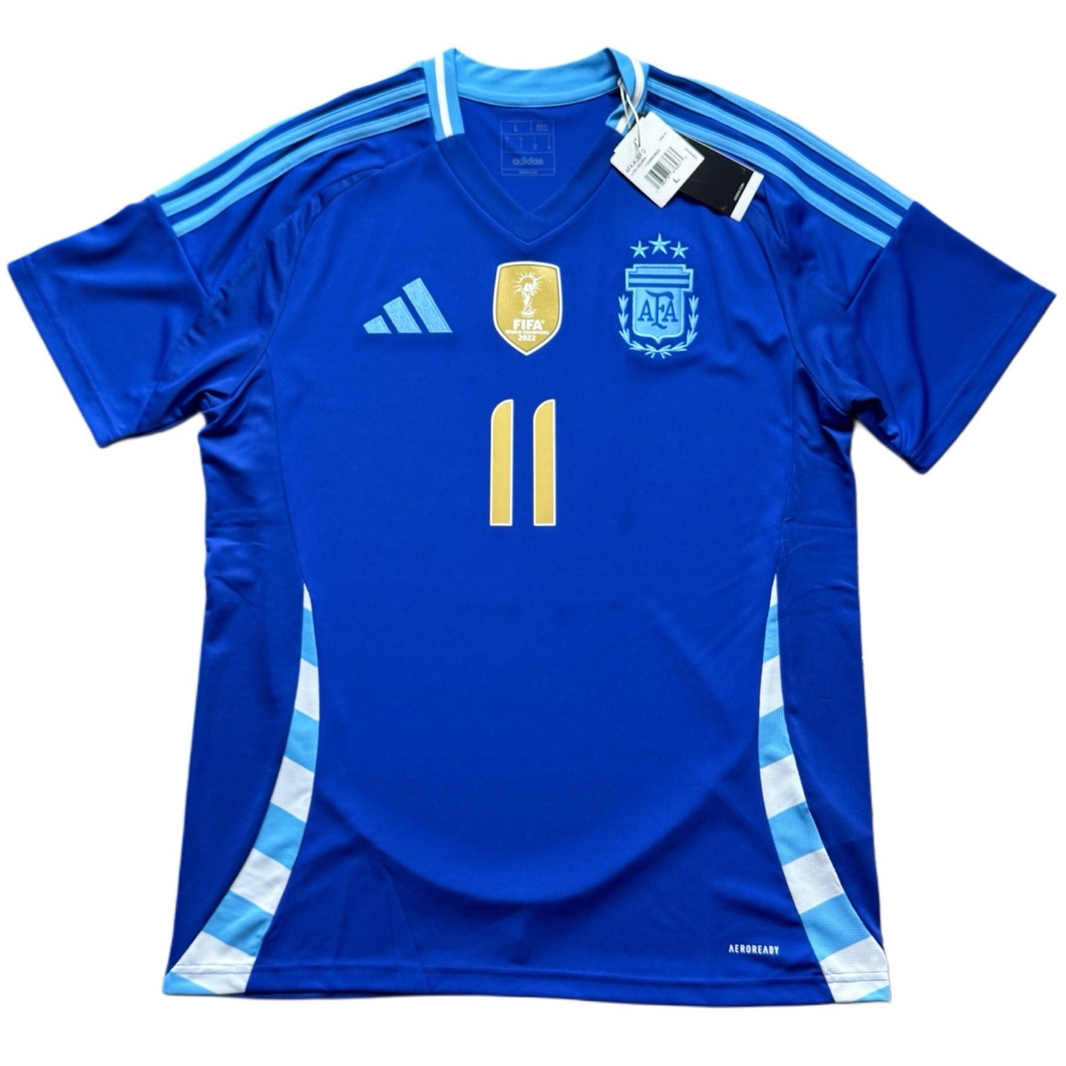 2024/25 Argentina Away Jersey #11 Di Maria Large Adidas Copa
