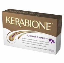 Kerabione 60 Cápsulas para Cabello, Piel y Uñas Saludables