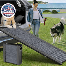 Dog Ramp for Car 63" L  17" W, Pet Ramp for Truck Foldable