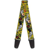 Guitar Strap - Born To Raise Hell Yellow (Us Import) ACC NEU